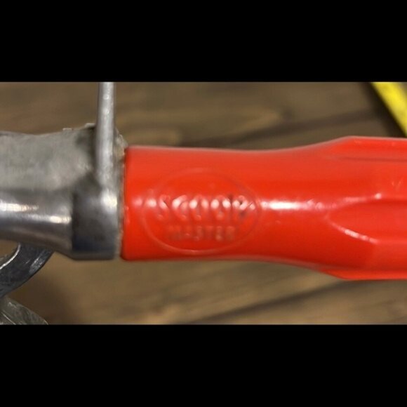 Vintage scoop master ice cream scoop with red handle - Picture 3 of 5